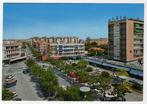 AK Jesolo Lido Piazza Mazzini e Via Bafile.