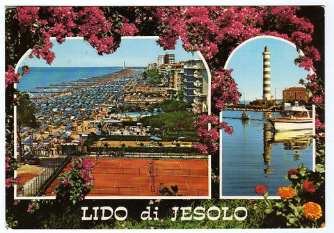 AK Lido di Jesolo. La spiaggia. Il faro.