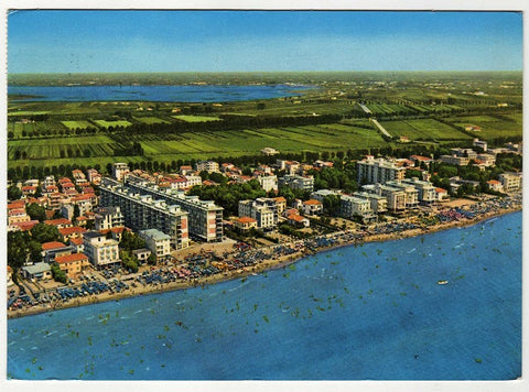 AK Lido di Jesolo. Veduta aerea.