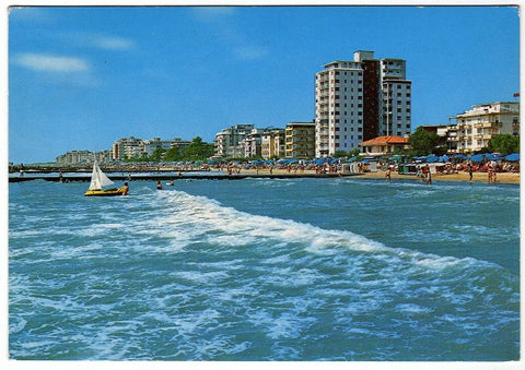 AK Lido di Jesolo. Scorcio panoramico dal mare.