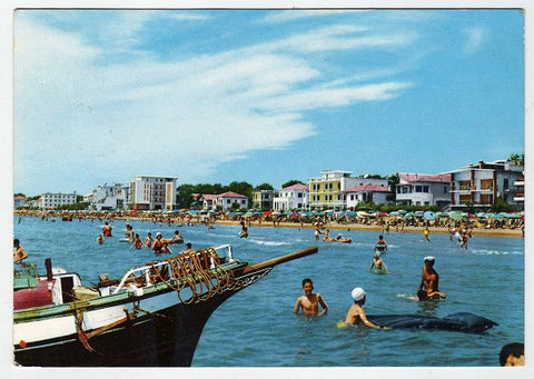 AK Jesolo Lido. La Spiaggia vist dal mare.