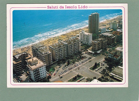 AK Saluti da Jesolo Lido. Piazza Milano.