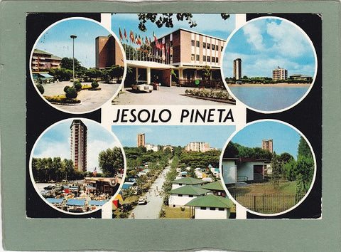 AK Jesolo Pineta. Gelaufen 1975 in Lido di Jesolo.