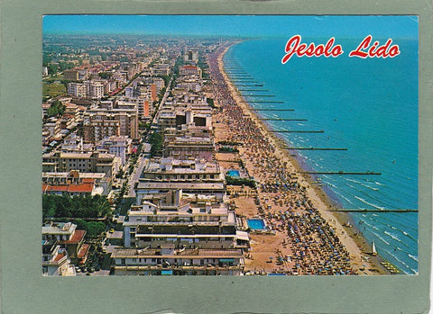 AK Jesolo Lido. Panorama dall'aereo.