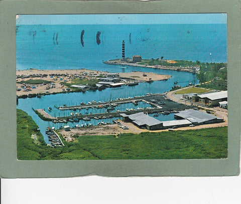 AK Lido di Jesolo – Cavallino. Veduta aerea della Darsena.