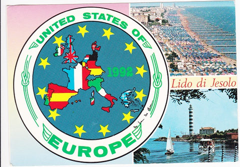 AK Lido di Jesolo. United States of Europe 1992.
