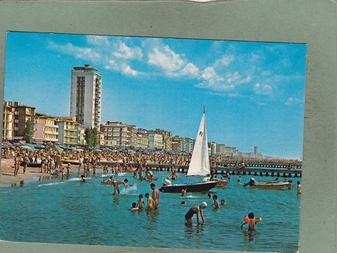 AK Lido di Jesolo. Panorama del lungomare.