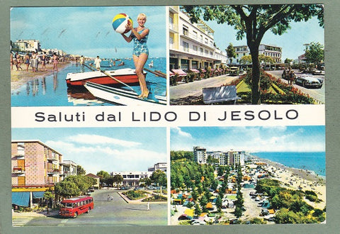 Ak Saluti dal Lido di Jesolo.