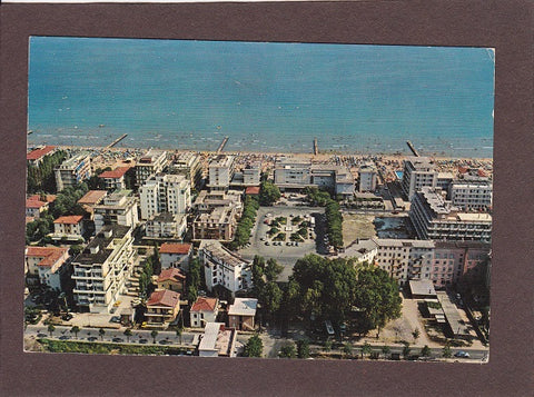 AK Jesolo Lido. Panorama aereo e Piazza Aurora.