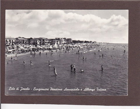 AK Lido di Jesolo – Lungomare Pensione Annapaola e Albergo Tritone.