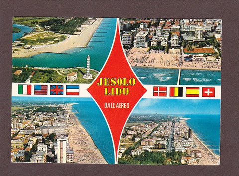 AK Jesolo Lido dall‘aereo.