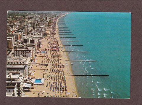 AK Jesolo Lido. Lungomare dall‘aereo.