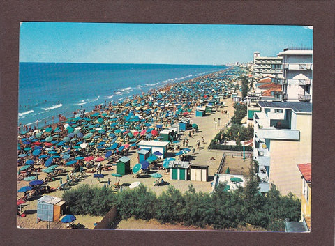 AK Jesolo Lido. Veduta panoramica.  angeknickt, sonst leichte Läsuren.