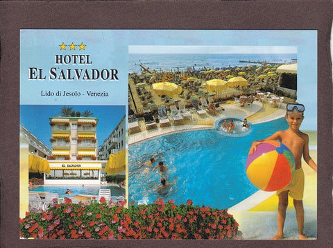 AK Lido di Jesolo. Hotel El Salvador. Via Bafile 23.