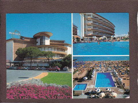 AK Lido di Jesolo. Hotel Mariver. Piazza Torino.