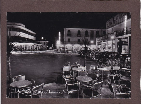AK Lido di Jesolo – Piazza Marconi – Notturno.