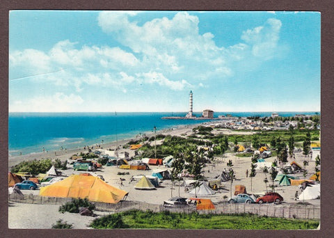 lido di jesolo zelten AK Lido di Jesolo. Camping. – Parmenides Ansichtskarten