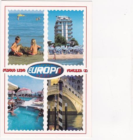 AK Jesolo Lido. Hotel Europa. Via Bafile 361.