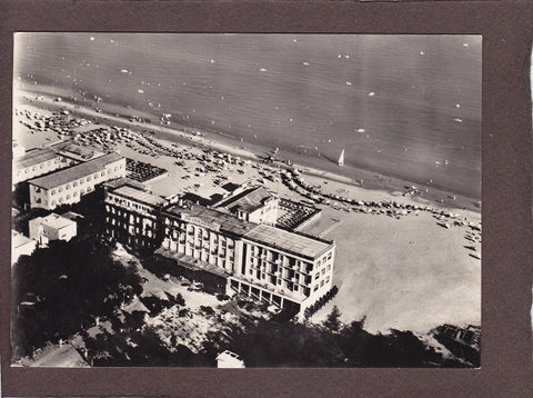 AK Lido di Jesolo. Grand Hotel Bagni & Miramare Janna visto dall‘aereo.