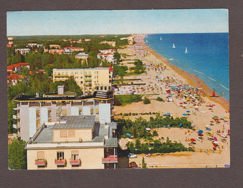 AK Jesolo Lido. Panorama della spiaggia.