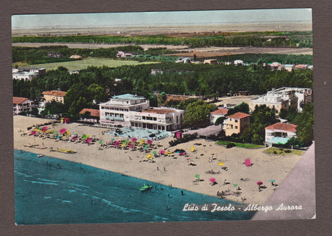 AK Lido di Jesolo - Albergo Aurora. Propr. F.lli Scattolin.