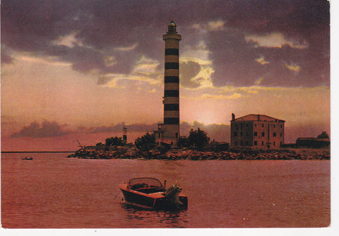 AK Jesolo Lido. Il faro di notte.