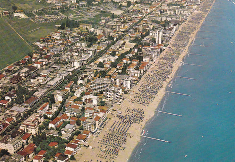 AK Jesolo Lido. Panorama dall'aereo.