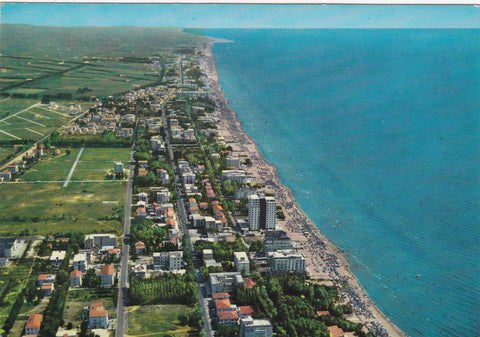AK Lido di Jesolo. Veduta aerea.