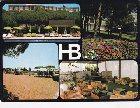 AK Jesolo. Hotel Bellevue. Via Oriente 100.