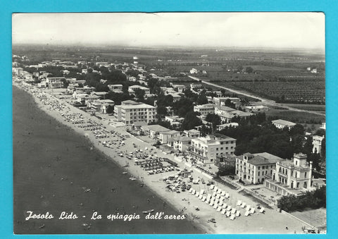 AK Jesolo Lido - La spiaggia dall'aereo.