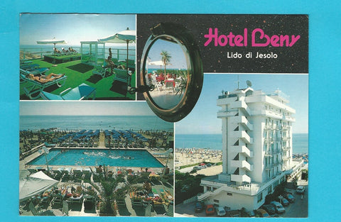 AK Lido di Jesolo. Hotel Beny. Via Levantina IV a.m., 3 - Piazza Milano.
