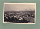 AK Klagenfurt. Totale v. Kreuzbergl m. Hochobir