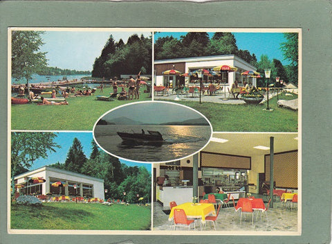 AK Klagenfurt am Wörther See. Strandbad Restaurant Maiernigg. Familie Fischer.