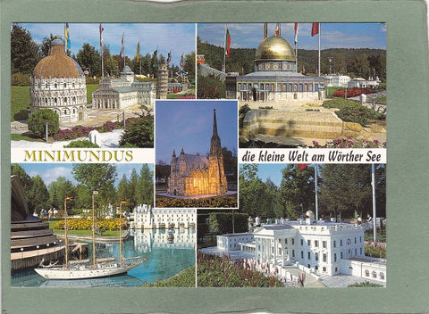 AK Minimundus. Die kleine Welt am Wörthersee.