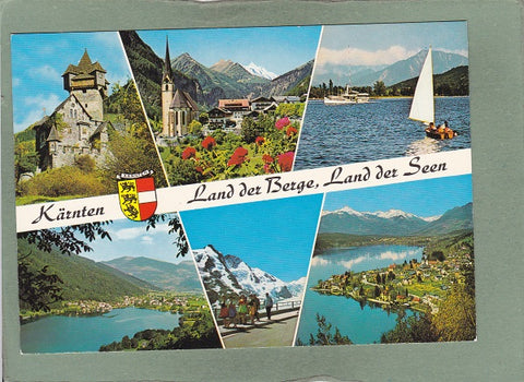 AK Kärnten. Land der Berge, Land der Seen.