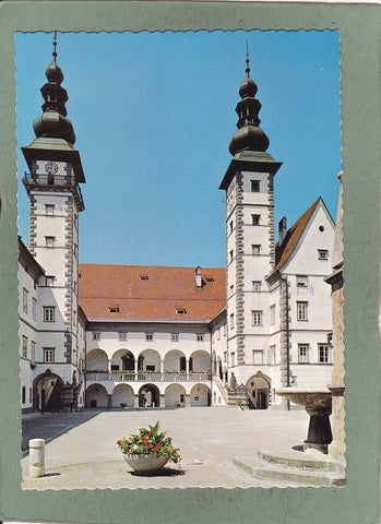 AK Klagenfurt. Landhaus mit Arkadenhof.