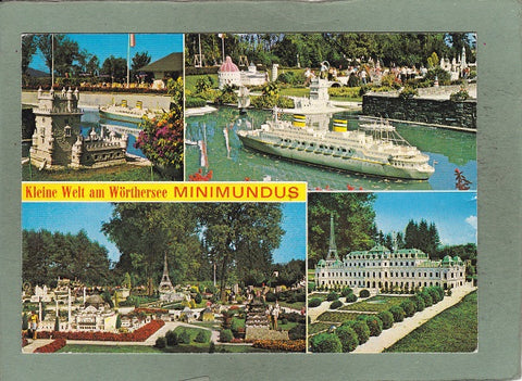AK Minimundus. Die kleine Welt am Wörthersee.
