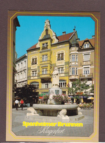 AK Klagenfurt. Spanheimer Brunnen.