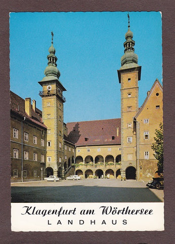 AK Klagenfurt am Wörthersee. Landhaus.