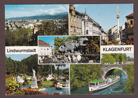 AK Lindwurmstadt Klagenfurt.