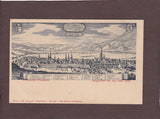 AK Klagenfurt um das Jahr 1649. Historische Postkarte.