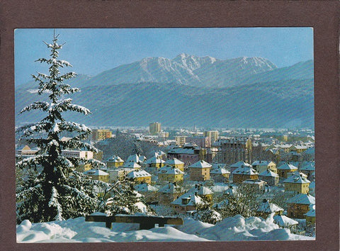 AK Blick auf Klagenfurt und Hochobir.