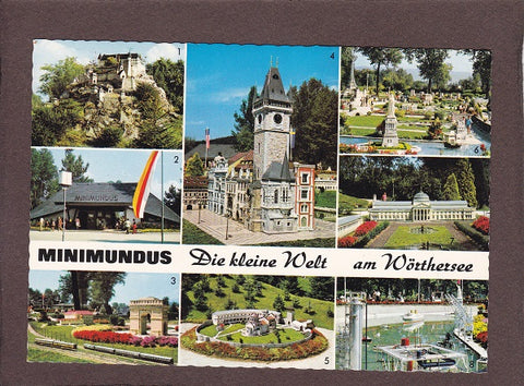 AK Minimundus. Die kleine Welt am Wörthersee.