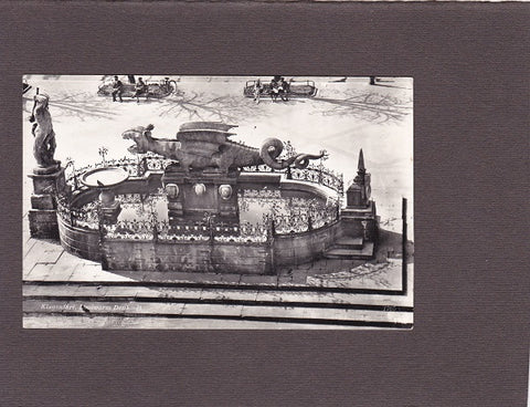AK Klagenfurt, Lindwurmbrunnen. Denkmal.