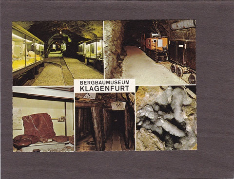 AK Bergbaumuseum Klagenfurt im Botanischen Garten.