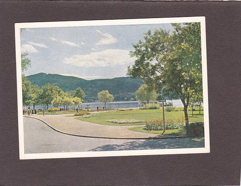 AK Klagenfurt am Wörthersee. Strandpromenade.