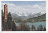 AK Wörthersee - Schrotturm. Blick auf Loretto und Karawanken. (1940)