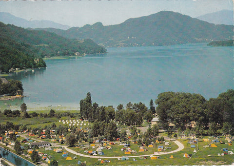 AK Campingplatz Klagenfurt am Wörthersee.