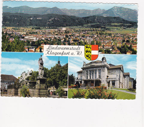 AK Lindwurmstadt Klagenfurt am Wörthersee.