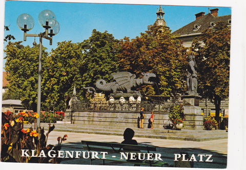AK Klagenfurt - Neuer Platz.